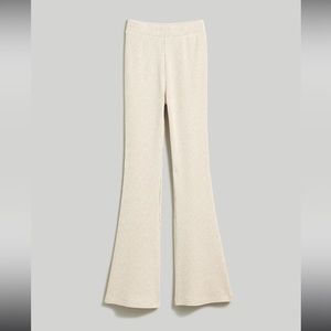 Madewell Ribbed Pull-On Flare Pants